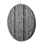 Cible De Fléchettes Motif rayures verticales modernes (Devant droit)