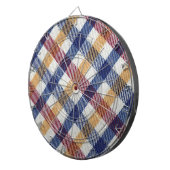 Cible De Fléchettes Motif Tartan multicolore (Devant droit)