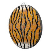 Cible De Fléchettes Motif tigre rayé (Devant droit)
