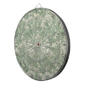 Cible De Fléchettes Motif Tulip (par William Morris) (Devant droit)