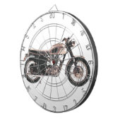 Cible De Fléchettes Moto classique simplement belle (Devant droit)