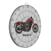 Cible De Fléchettes moto de style croiseur cool (Devant gauche)