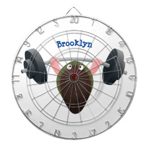 Cible De Fléchettes Moule amusante travaillant sur l'illustration de d