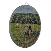 Cible De Fléchettes Moulins à vent dans la distance (Devant gauche)