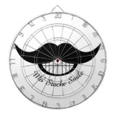 Cible De Fléchettes Moustache (Devant)