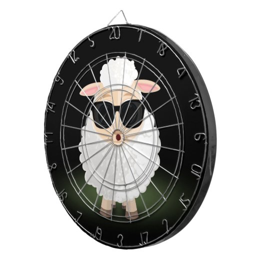 Cible De Fléchettes Mouton cool (Devant droit)