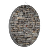 Cible De Fléchettes Mur en pierre gris (Devant gauche)