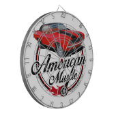 Cible De Fléchettes Muscle américain Camaro rouge (Devant gauche)