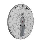 Cible De Fléchettes musicien (Devant gauche)