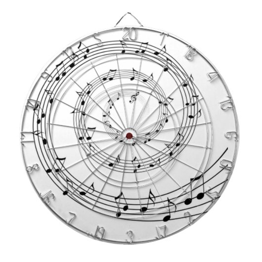 Cible De Fléchettes Musique (Devant)