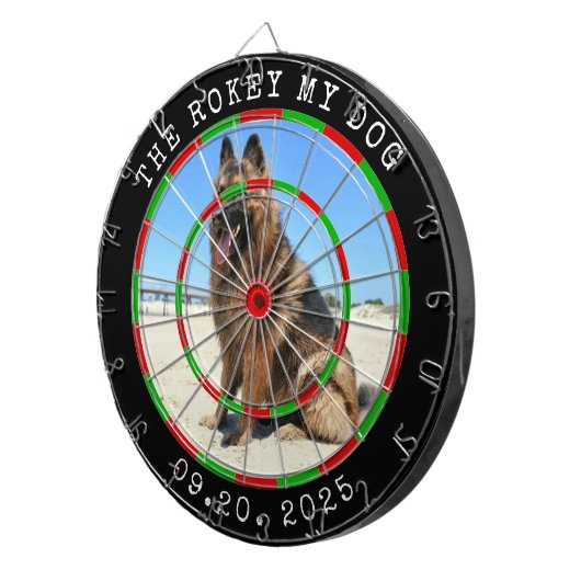 Cible De Fléchettes MY DOG  Dartboard (Devant droit)