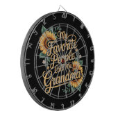 Cible De Fléchettes My Favorite People Call Me Grandma Mother's Day (Devant gauche)