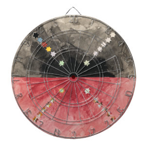 Cible De Fléchettes N° A (Série de l'Atome)   Hilma af Klint  