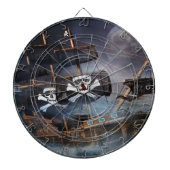 CIBLE DE FLÉCHETTES NAVIRE PIRATE GHOST (Devant)