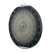 Cible de fléchettes Navy Moderne en Spirale Dorée (Devant droit)