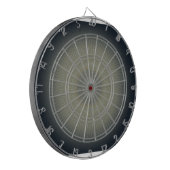 Cible de fléchettes Navy Moderne en Spirale Dorée (Devant gauche)