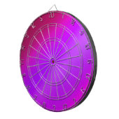 Cible De Fléchettes Neon Pink Ombre (Devant droit)