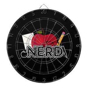 Cible De Fléchettes Nerd - Logo