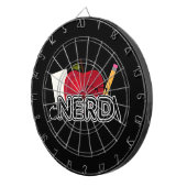 Cible De Fléchettes Nerd - Logo (Devant droit)