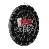 Cible De Fléchettes Nerd - Logo (Devant gauche)