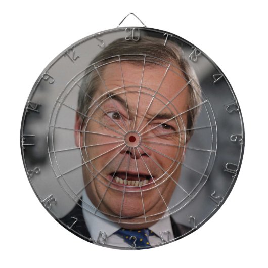 Cible De Fléchettes Nigel Farage (Devant)