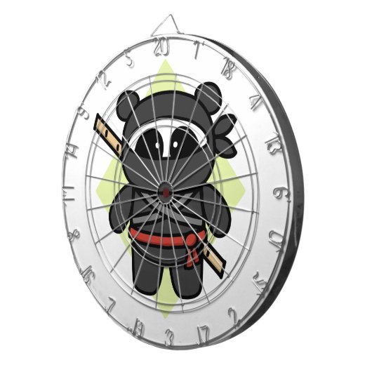 Cible De Fléchettes Ninja Panda par Amanda Roos (Devant droit)