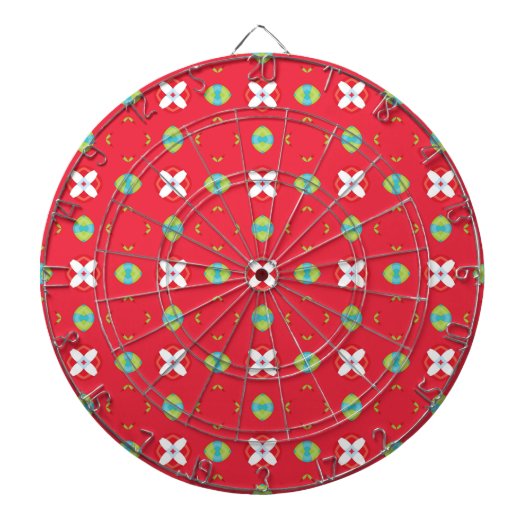 Cible De Fléchettes Noël Charme Motif 02 - (Devant)