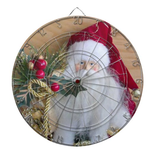 CIBLE DE FLÉCHETTES NOËL DÉCORATIF PÈRE NOËL (Devant)