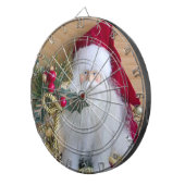 CIBLE DE FLÉCHETTES NOËL DÉCORATIF PÈRE NOËL (Devant droit)