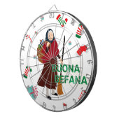 Cible De Fléchettes noël sorcière buona Befana (Devant droit)