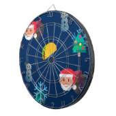 Cible De Fléchettes noël taco emoji (Devant droit)