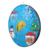 Cible De Fléchettes noël taco emoji (Devant droit)