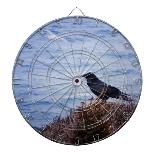 Cible De Fléchettes Noir et blanc (Devant)