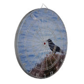 Cible De Fléchettes Noir et blanc (Devant gauche)