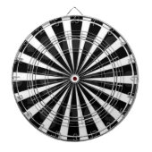 Cible De Fléchettes Noir et blanc (Devant)