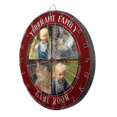 Cible De Fléchettes Nom de famille Quatre salles de jeux photo (Devant droit)