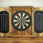 Cible De Fléchettes Nom de famille Tableau noir personnalisé<br><div class="desc">Un tableau de bord est un jeu récréatif et compétitif populaire qui fournit des heures de plaisir pour les joueurs de tous âges et de tous niveaux de compétence. Généralement faits de fibres sisales, de liège ou de composants électroniques, les tableaux de bord sont conçus pour résister à l'impact des...</div>