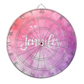 Cible De Fléchettes Nom de Jennifer (Devant)