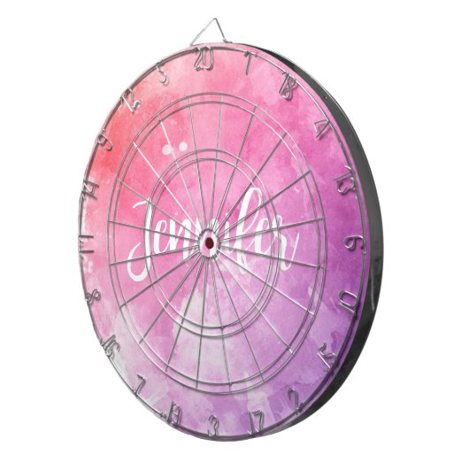 Cible De Fléchettes Nom de Jennifer (Devant droit)