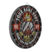 Cible De Fléchettes NOM DE LA Personnaliser Secourt d'incendie du masq (Devant gauche)