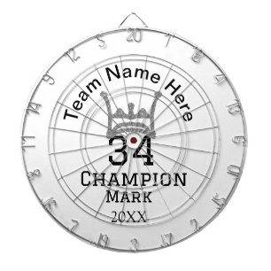 Cible De Fléchettes nom de l'équipe ajouter nom du joueur date sports