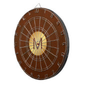 Cible De Fléchettes Nom personnalisé Salle de Jeu Initiale Classique B (Devant droit)