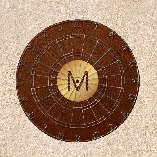 Cible De Fléchettes Nom personnalisé Salle de Jeu Initiale Classique B