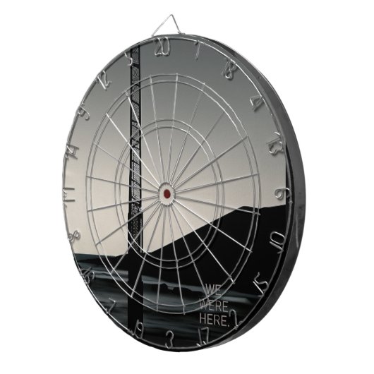 Cible De Fléchettes Nous étions ici tableau de bord (Devant droit)