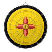 Cible De Fléchettes Nouveau Drapeau Mexicain Dartboard & Nouveau Mexiq (Devant)