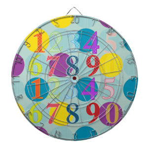 Cible De Fléchettes Numéros