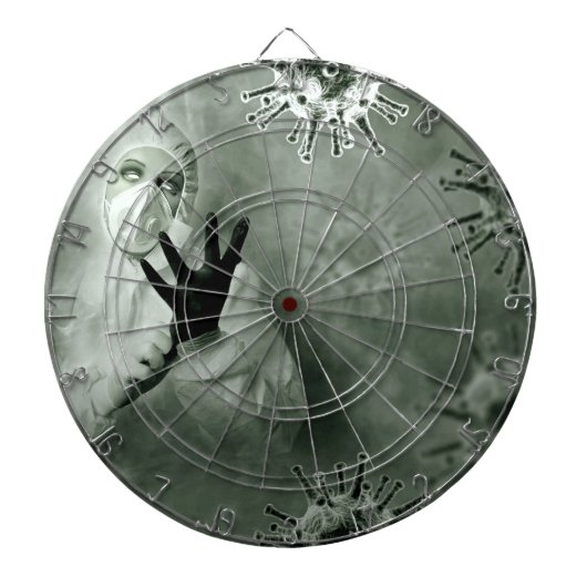 Cible De Fléchettes Nurse coronavirus (Devant)