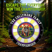 Cible De Fléchettes Objectif de la forêt grizzli