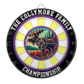 Cible De Fléchettes Objectif de l'orignal et de la forêt (Devant)