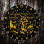 Cible De Fléchettes Objectif légendaire : le défi de Bigfoot